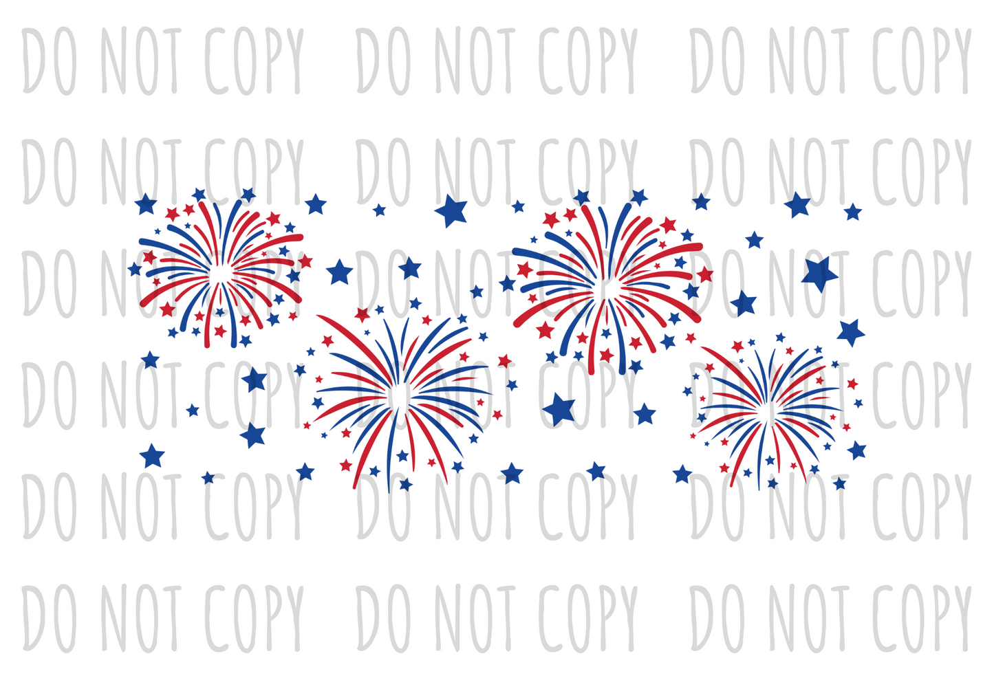 Fourth of July Fireworks 16 oz Libbey Glass UV Wrap