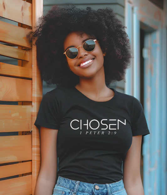 Chosen: 1 Peter 2:9 (Screen Print Transfer)