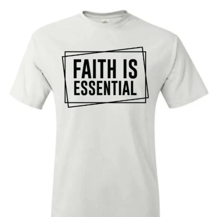Faith Is Essential (Screen Print Transfer)