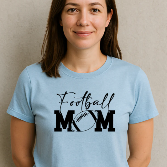 Football Mom (Screen Print Transfer)